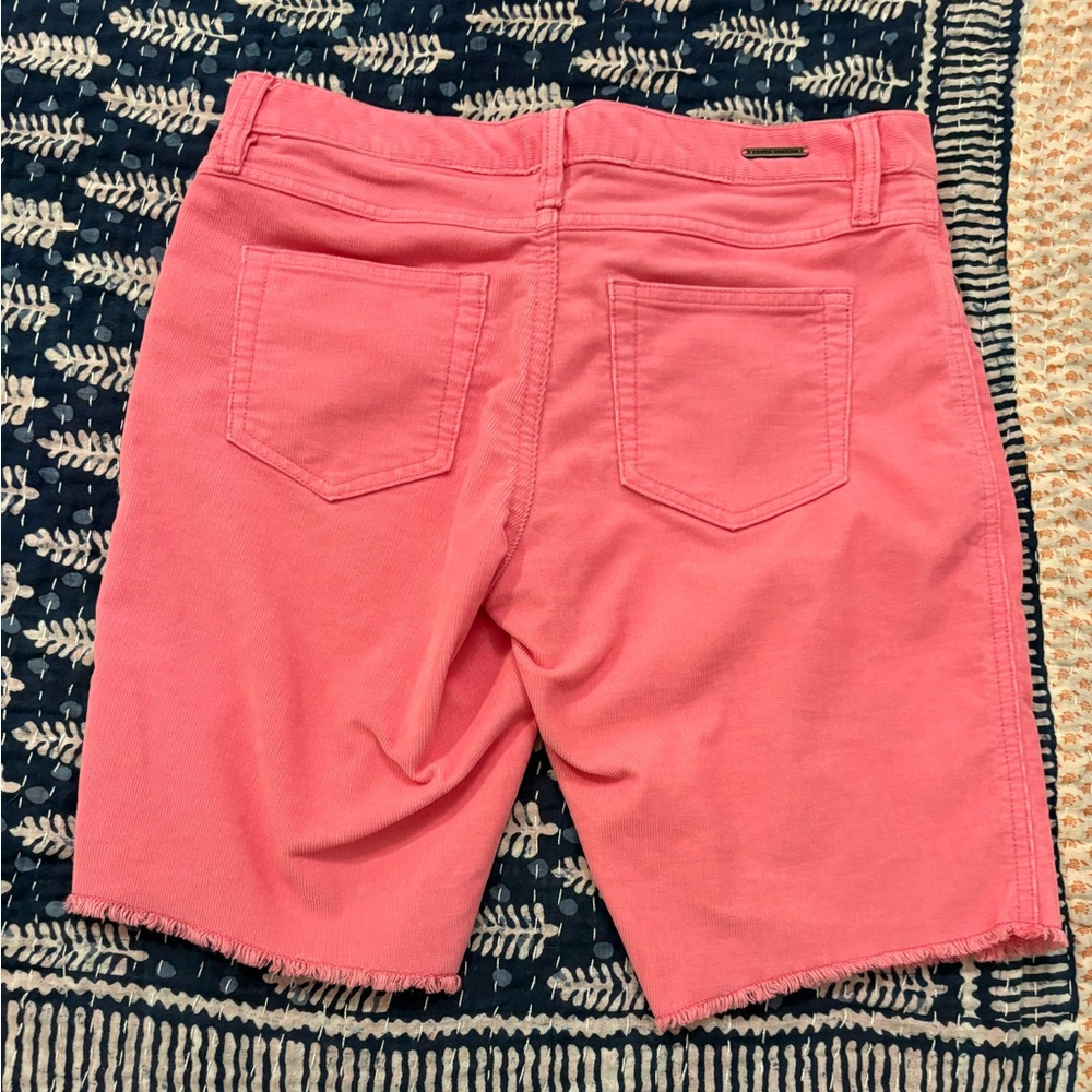 Carve Designs Oahu 9” Vibrant Coral Women's Bermudas - Picture 2 of 7